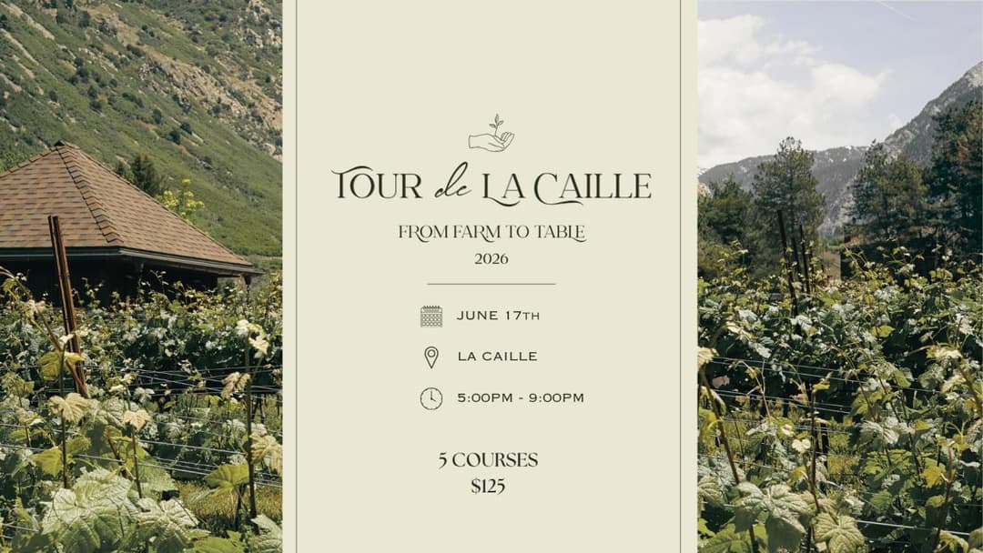 Tour de La Caille: Farm to Table