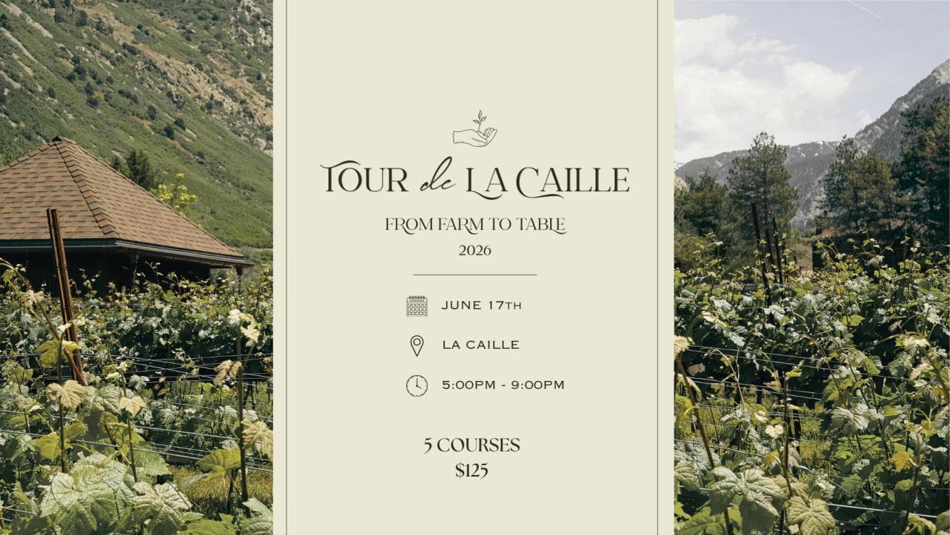 Image for event: Tour de La Caille: Farm to Table