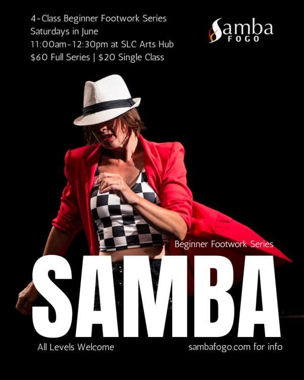 Image for event: Beginning Samba Footwork Class Series