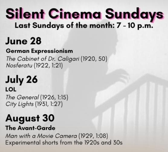 Image for event: SILENT CINEMA SUNDAYS