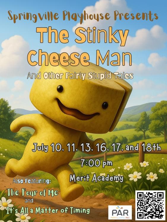 Image for event: Stinky Cheese Man and Other Fairly Stupid Tales