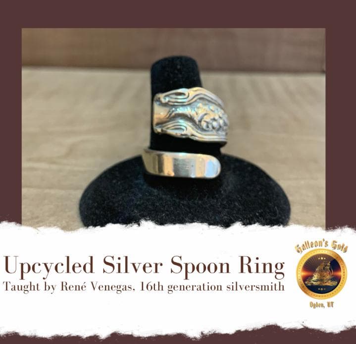 Image for event: Upcycled Vintage Silver Spoon Ring