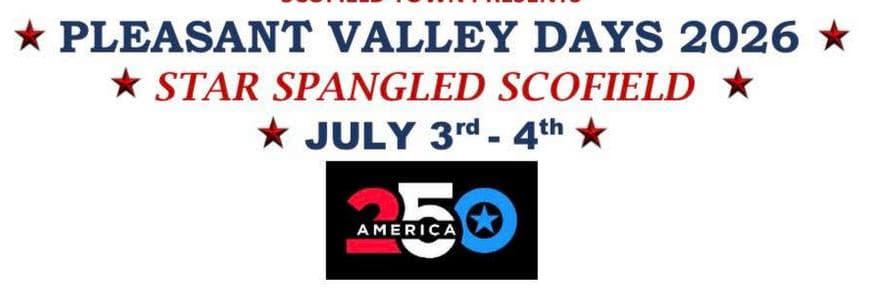 Image for event: 2026 Scofield Pleasant Valley Days