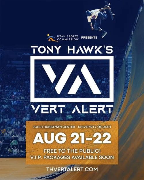 Image for event: 2026 Tony Hawk's Vert Alert