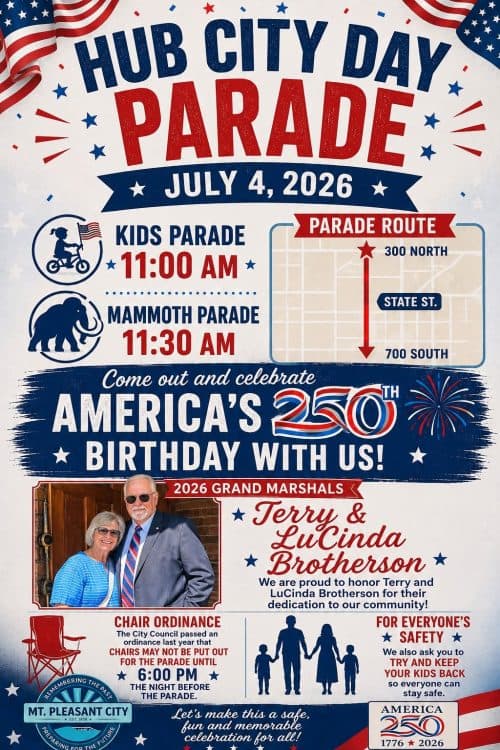 Mt. Pleasant Hub City Days Parade