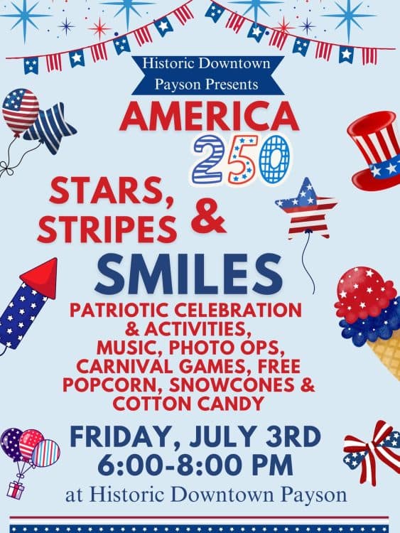 Image for event: Payson's Stars, Stripes & Smiles Celebration