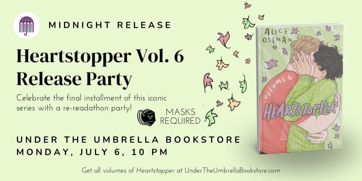 Image for event: Heartstopper Volume 6 Release Party