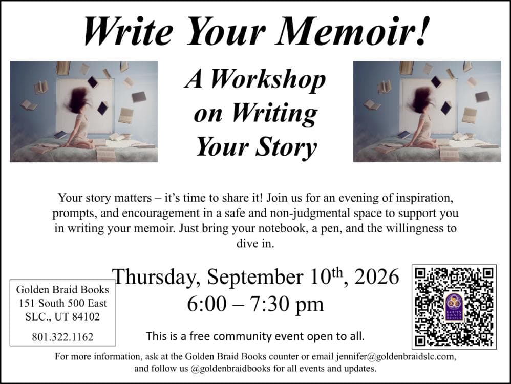 Image for event: Writing Workshop Series: Write Your Memoir!