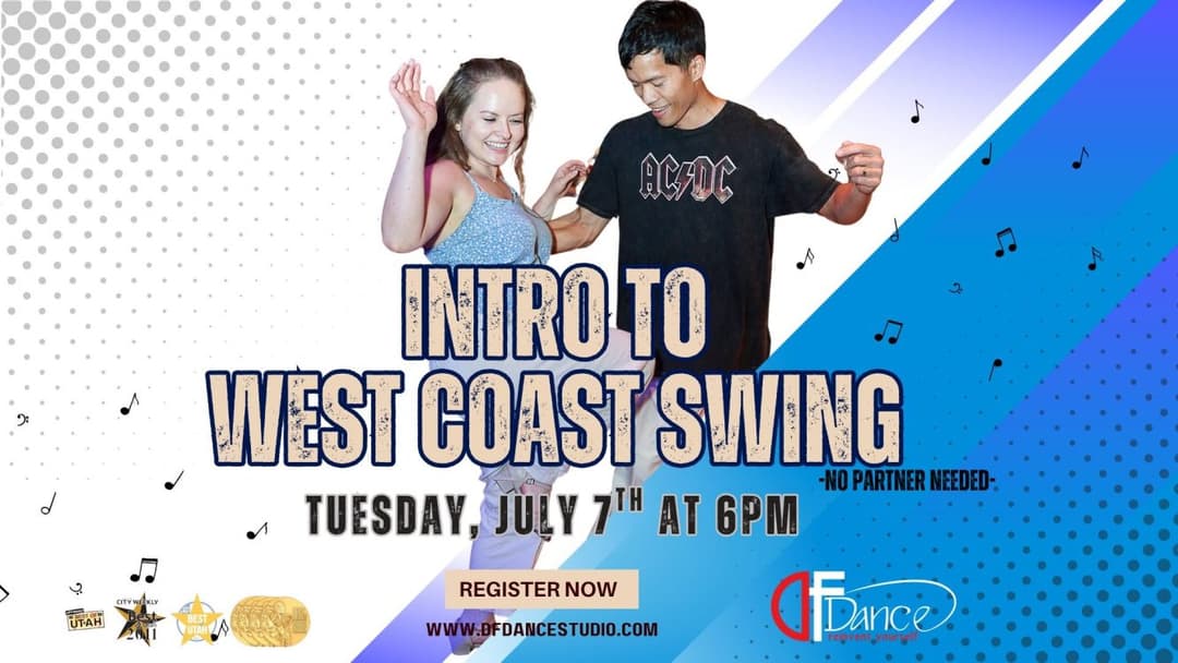 Intro to West Coast Swing! Beginner welcome! No Partner needed