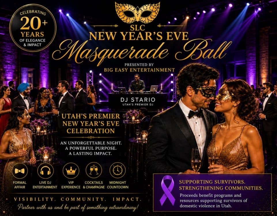 Image for event: SLC 17th Annual NYE Masquerade Ball