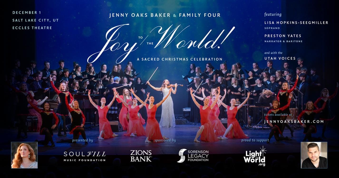 Image for event: Jenny Oaks Baker with Family & Friends: Joy to the World