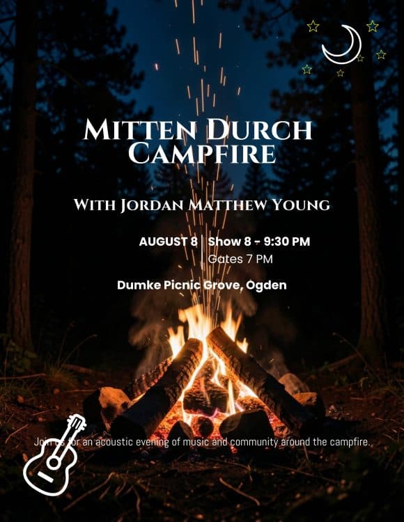Image for event: Mitten Durch Campfire Feat. Jordan Matthew Young