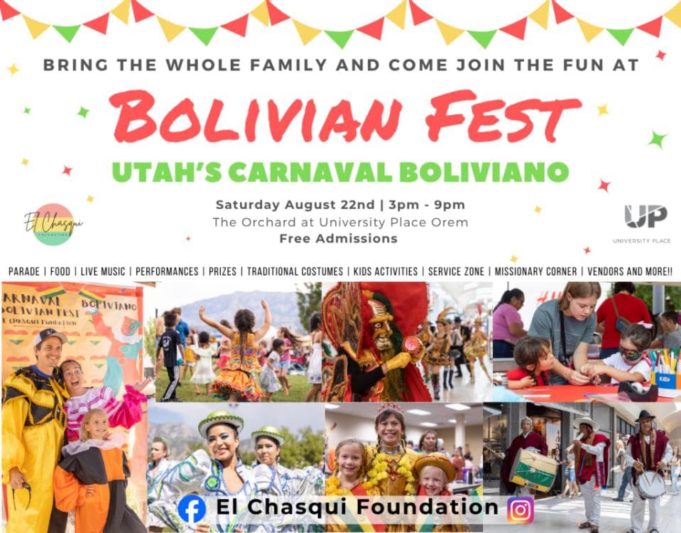 Image for event: 2026 Bolivian Fest | Utah's Carnaval Boliviano