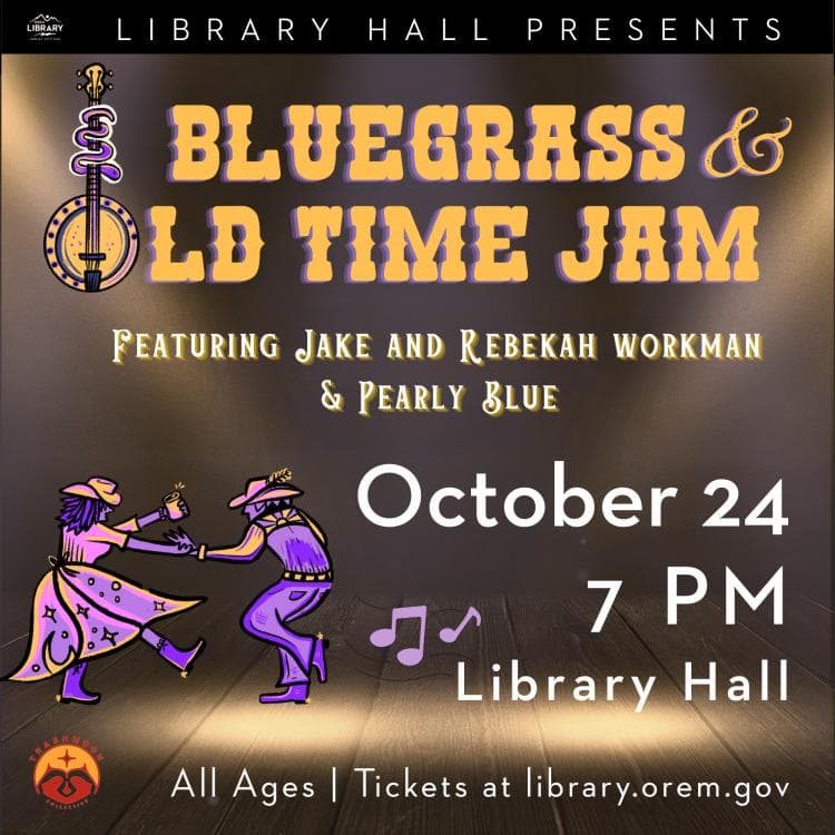 Image for event: Library Hall Presents: Trash Moon Collective: Bluegrass and Old Time Jam