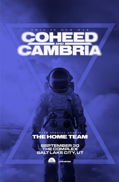 Image for event: Coheed and Cambria live at The Complex!