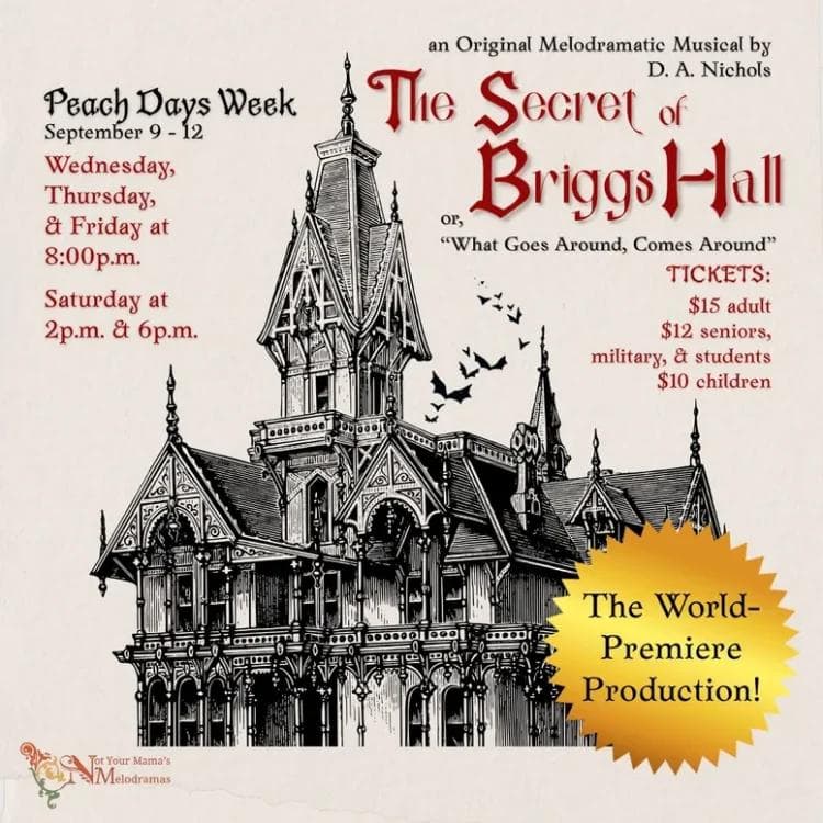Image for event: The Secret of Briggs Hall, or What Goes Around, Comes Around