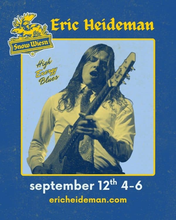 Image for event: Eric Heideman - High Energy Blues at Snowbasin