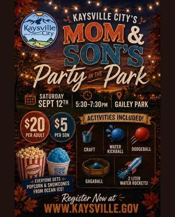 Image for event: Moms & Sons - Party in the Park!
