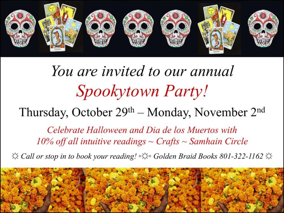 Image for event: Golden Braid’s Annual Spookytown Party 2026