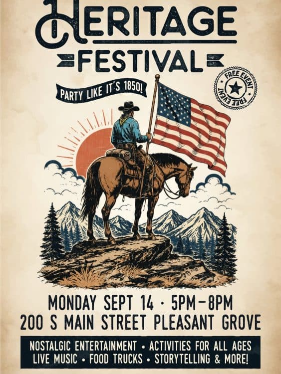 Image for event: Pleasant Grove Heritage Festival 2026