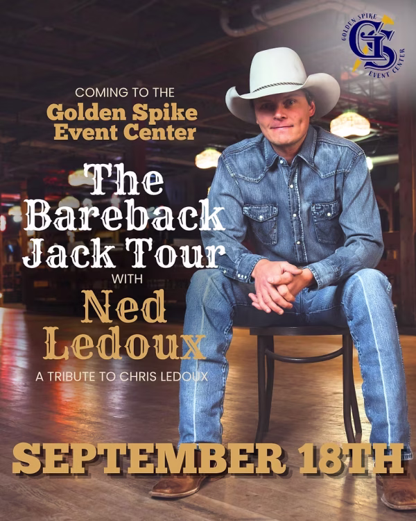 Image for event: The Bareback Jack Tour with Ned LeDoux