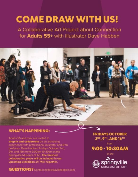 Image for event: Collaborative Art Project with Dave Habben