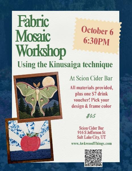 Kinusaiga: Fabric Mosaic Art Workshop