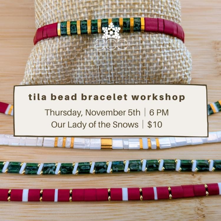 Image for event: Tila Bead Bracelet Workshop