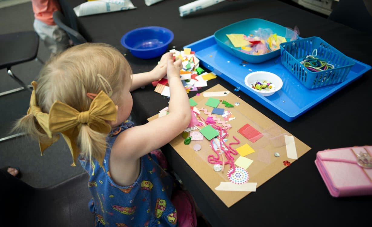 Image for event: Mini Makers: Toddler Art Exploration
