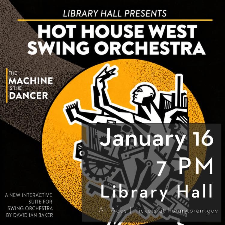Image for event: The Machine Is the Dancer: A Suite for Swing Orchestra