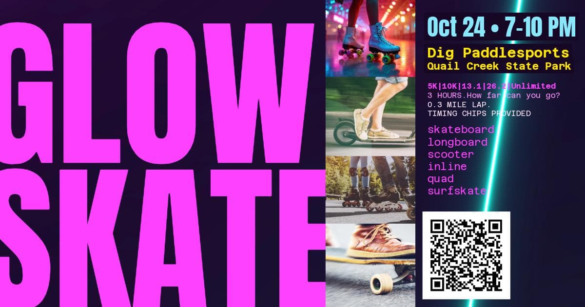 Image for event: Glow Skate