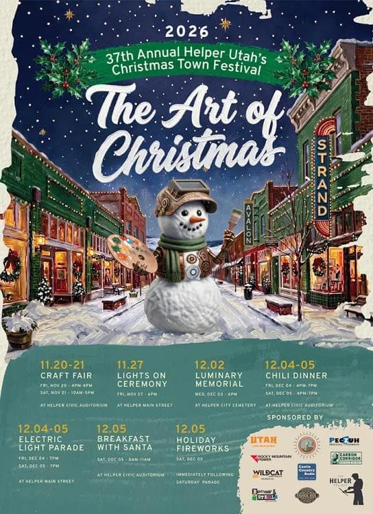2026 Helper City Christmas Festival