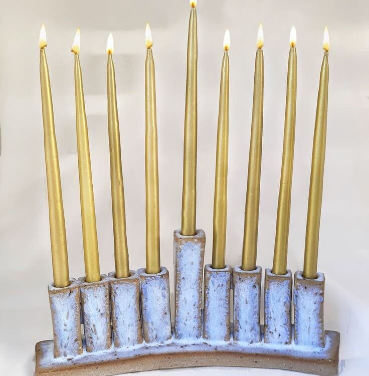 Family Friendly: Menorahs in Clay