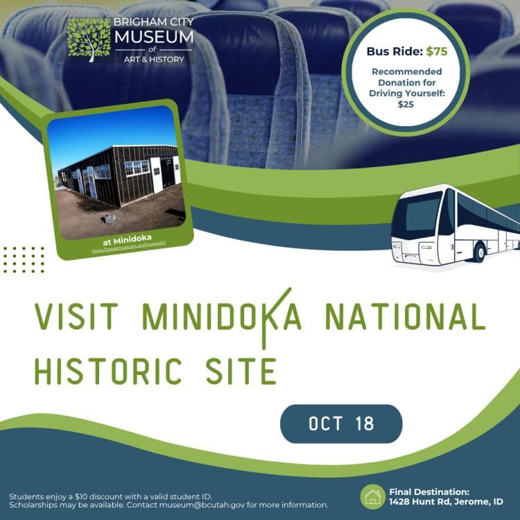 Trip to Minidoka National Historic Site with Brigham City Museum Staff