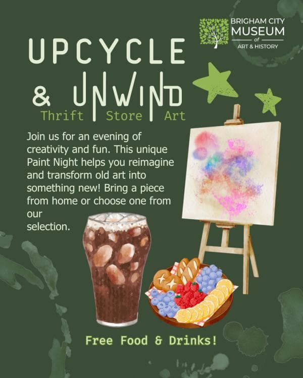 Upcycle and Unwind: Thrift Store Art Night