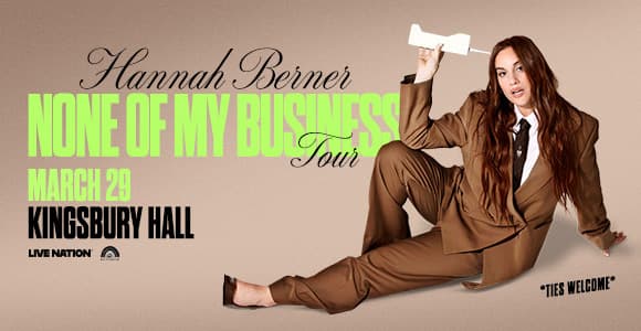 Image for event: Hannah Berner: None of my Business Tour