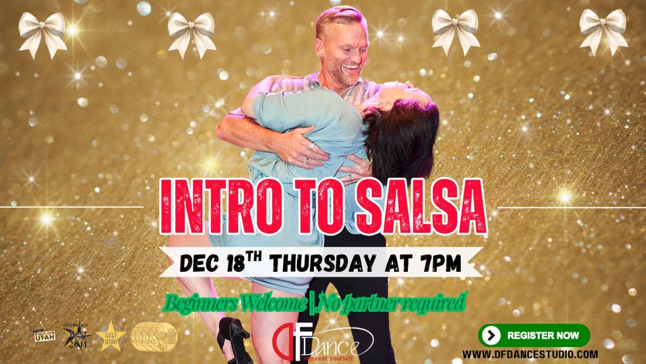 Image for event: Salsa Under the Mistletoe! Beginner Welcome