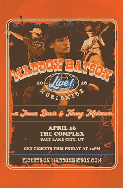 Image for event: Maddox Batson live at The Complex