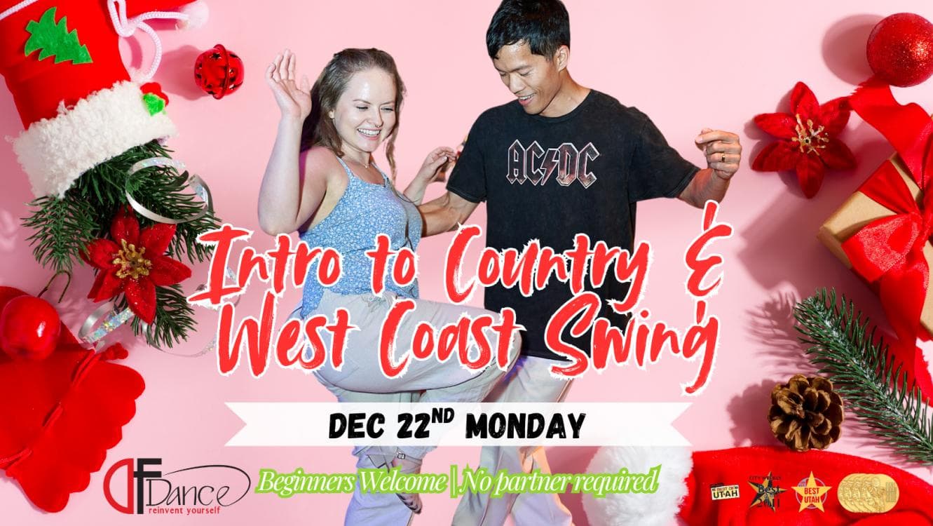 Image for event: Jingle & Twirl Beginner Swing Night! No partner needed