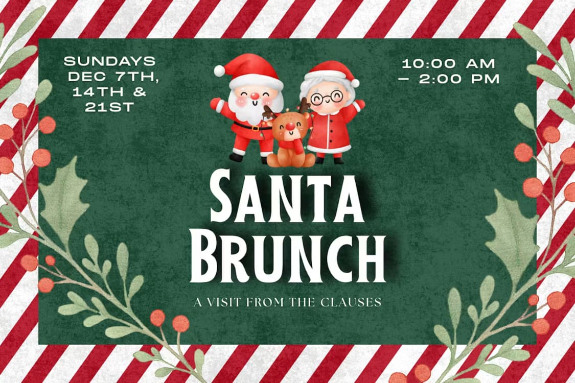 Image for event: 2025 Santa Brunch at La Caille
