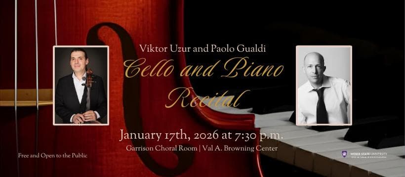 Viktor Uzur and Paolo Gualdi: Cello and Piano Recital