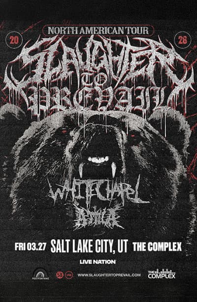 Slaughter To Prevail live at The Complex