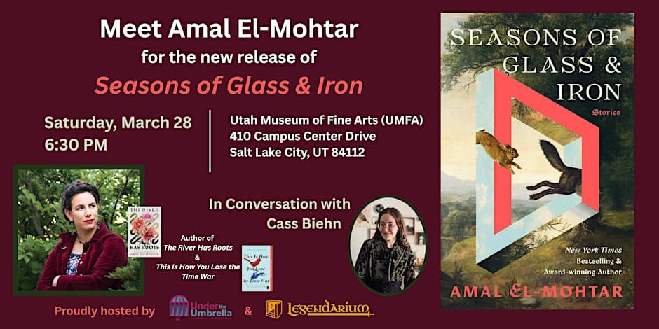 Amal El-Mohtar releases Seasons of Glass & Iron