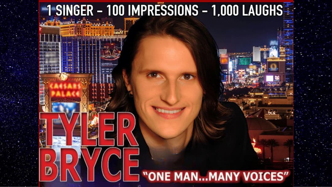 Emmy-Winning Impressionist/Comedian Tyler Bryce