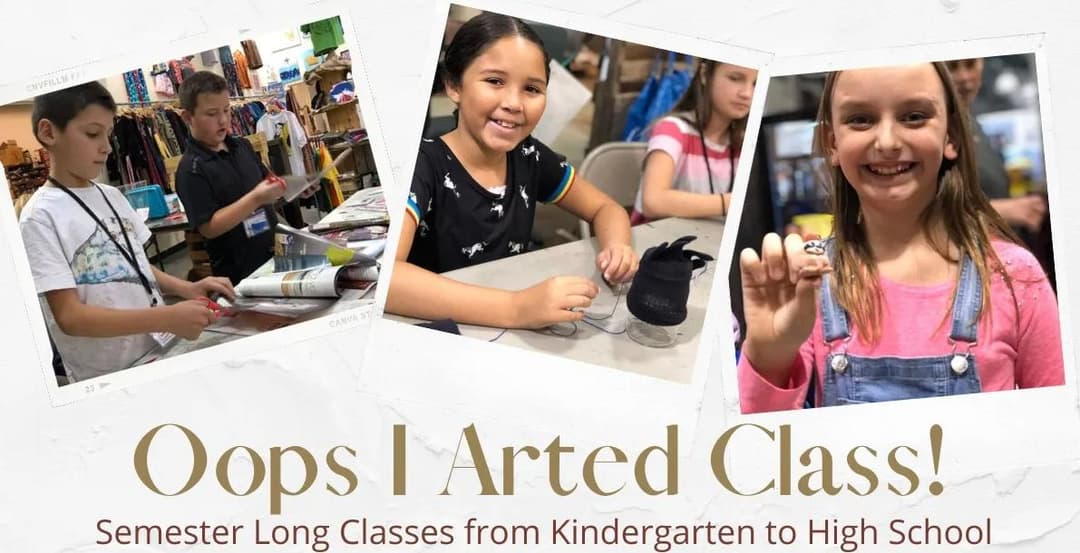 Oops I Arted Children’s Summer Semester Art Camp