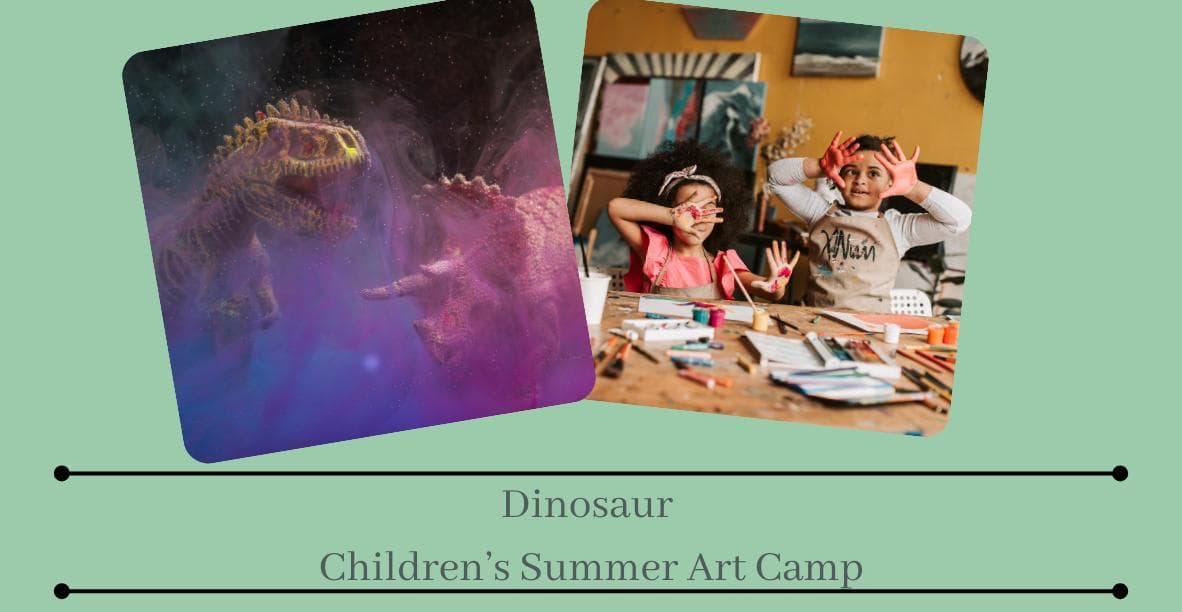 Image for event: Dinosaur Children’s Summer Art Camp
