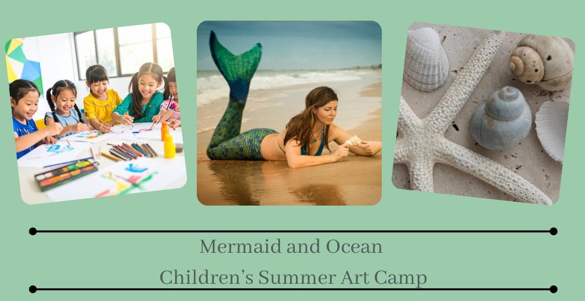 Image for event: Mermaid and Ocean Children’s Summer Art Camp