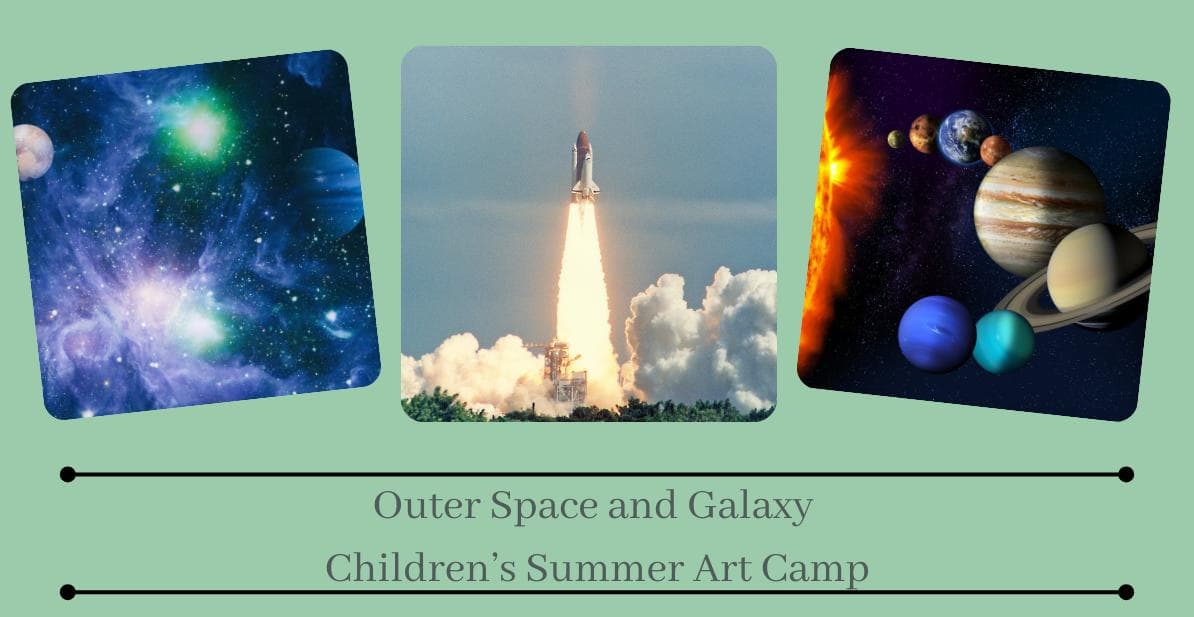 Image for event: Outer Space and Galaxy Children’s Summer Art Camp