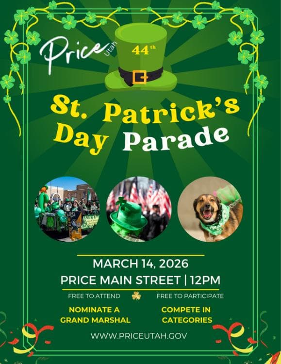 2026 St. Patrick's Days Parade in Price