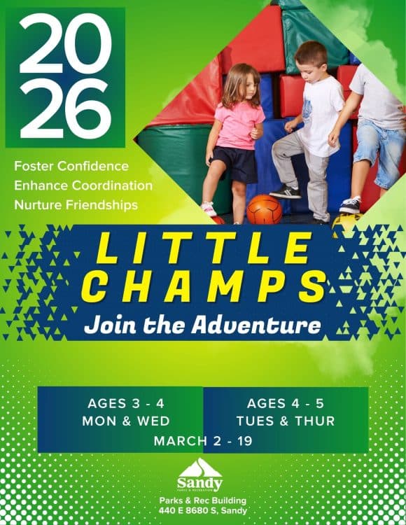 Image for event: Little Champs (Ages 3 - 5)